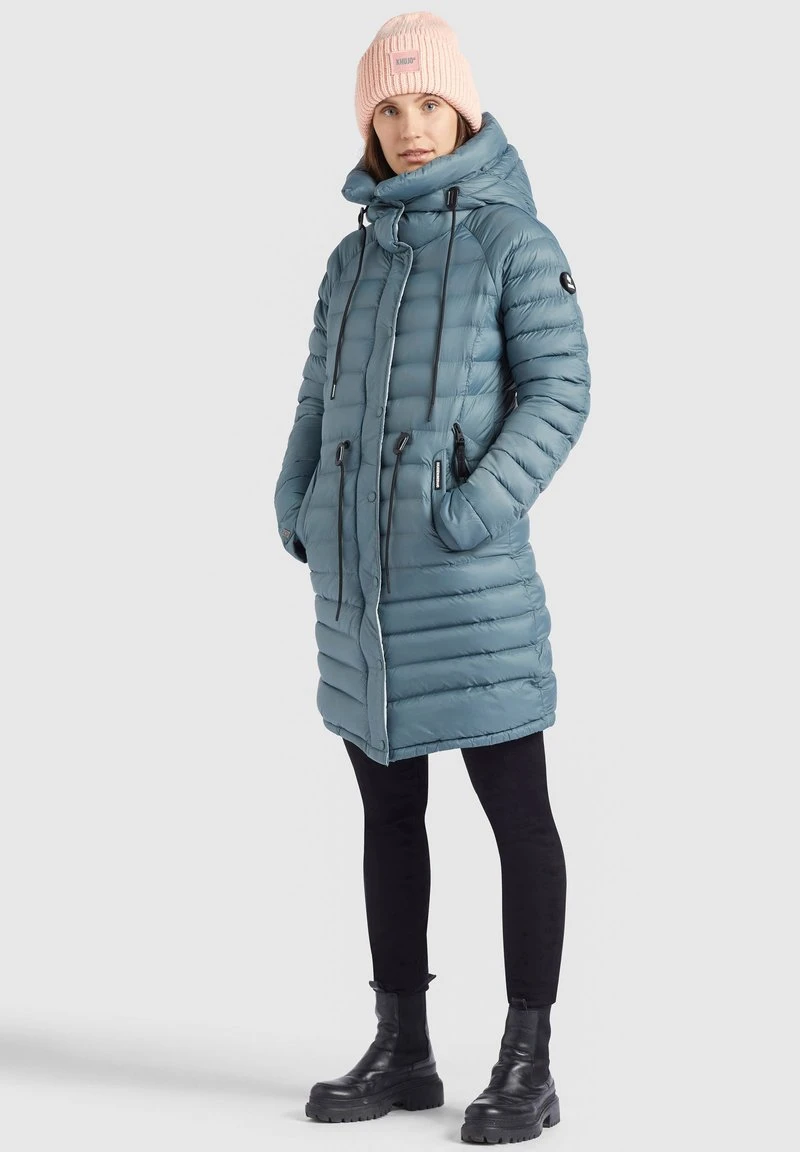 Khujo MANTEL NIANA SHINE - Cappotto Invernale - Blaugrau, Donna 7 Khujo MANTEL NIANA SHINE - Cappotto Invernale - Blaugrau, Donna - immagine 5