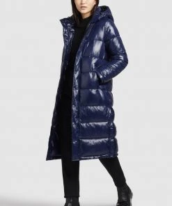 Khujo CORINNA SHINY - Cappotto Invernale - Dunkelblau Glänzend, Donna 14 Khujo CORINNA SHINY - Cappotto Invernale - Dunkelblau Glänzend, Donna -Offerte khujo Negozio 74a012846b874749b5608f9332975d11