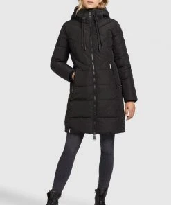 Khujo ELESSA2 - Cappotto Invernale - Schwarz, Donna