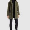 Khujo SHERMA2 - Cappotto Invernale - Oliv, Donna