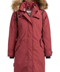 Khujo EFFI - Cappotto Invernale - Red, Donna -Offerte khujo Negozio 764216db9f0b4ed39ab185a38791050c