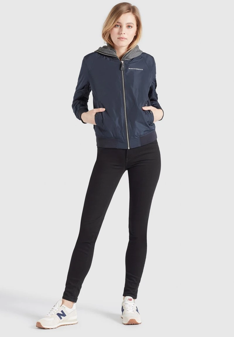 Khujo LARIFA - Giubbotto Bomber - Dunkelblau, Donna 4 Khujo LARIFA - Giubbotto Bomber - Dunkelblau, Donna - immagine 2