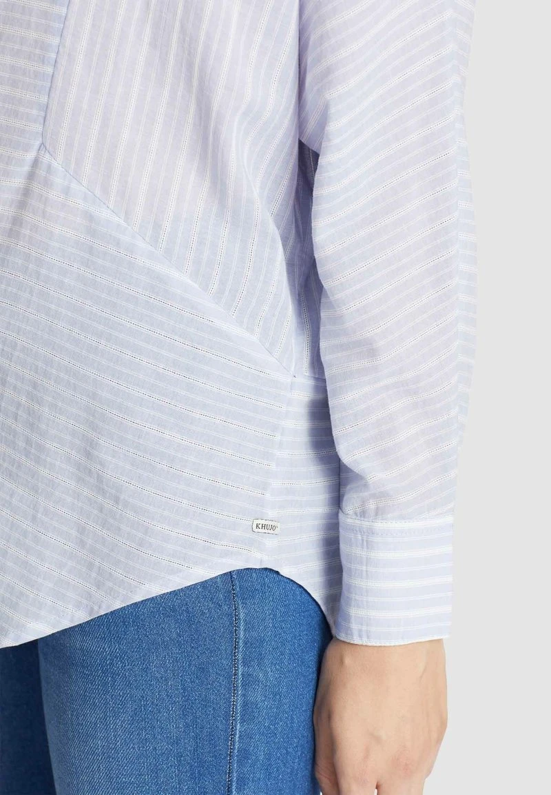 Khujo HINDE - Camicia - Blue/white, Donna 10 Khujo HINDE - Camicia - Blue/white, Donna - immagine 8