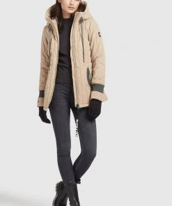 Khujo TWEETY PRIME5 PEACHED - Giacca Da Mezza Stagione - Beige, Donna 14 Khujo TWEETY PRIME5 PEACHED - Giacca Da Mezza Stagione - Beige, Donna -Offerte khujo Negozio 76a454e24c0248fba2375a793a0c170e