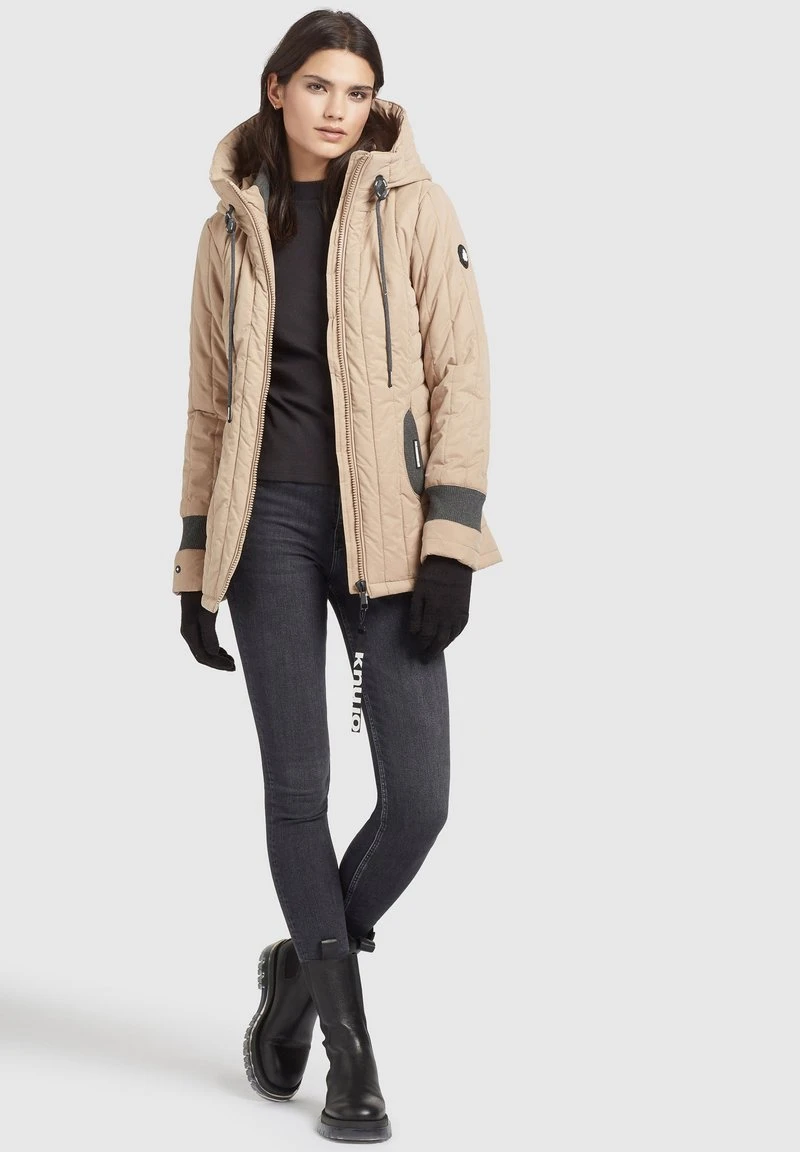 Khujo TWEETY PRIME5 PEACHED - Giacca Da Mezza Stagione - Beige, Donna 6 Khujo TWEETY PRIME5 PEACHED - Giacca Da Mezza Stagione - Beige, Donna - immagine 4