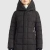 Khujo SILLA - Giacca Invernale - Schwarz, Donna 2 Khujo SILLA - Giacca Invernale - Schwarz, Donna -Offerte khujo Negozio 76db2040911b481686fe75906b286549