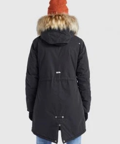 Khujo CODISH - Cappotto Invernale - Schwarz, Donna -Offerte khujo Negozio 76f27638bc984b15af0e193ba0584c57