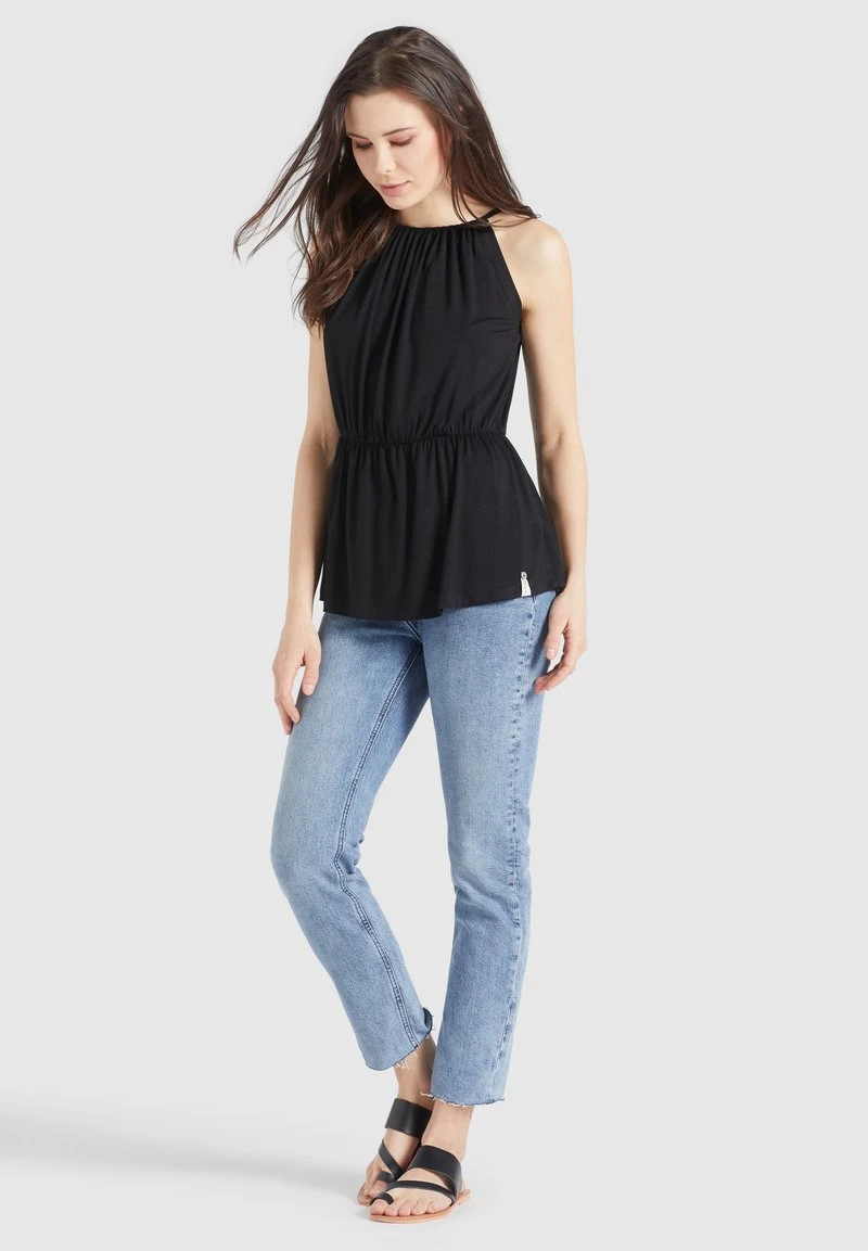 Khujo VALDA - Top - Schwarz, Donna 4 Khujo VALDA - Top - Schwarz, Donna - immagine 2