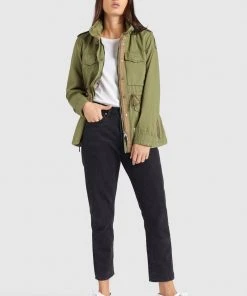 Khujo PAOLA - Parka - Olive, Donna -Offerte khujo Negozio 78d9a90fe4f44061b91c44d4b010bdf6
