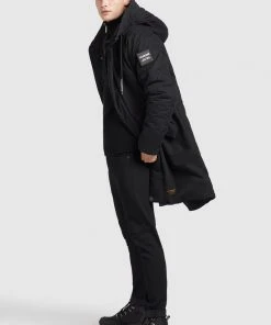 Khujo HAAK - Cappotto Invernale - Schwarz, Uomo -Offerte khujo Negozio 78e81591493045fc924ba25b20063f2c
