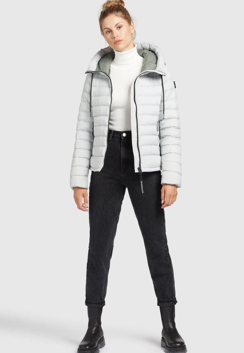 Khujo LOVINA2 SHINE - Giacca Leggera - Hellgrau, Donna 10 Khujo LOVINA2 SHINE - Giacca Leggera - Hellgrau, Donna - immagine 8