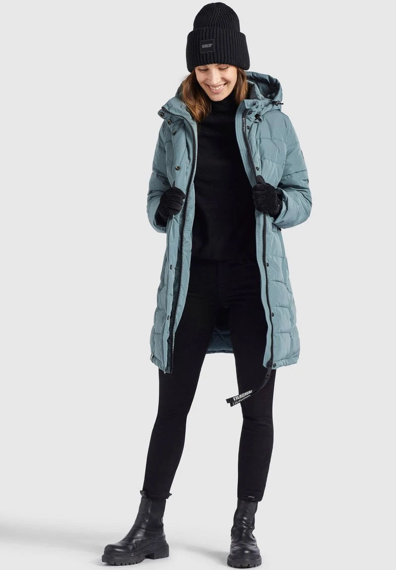 Khujo DELINAS2 - Cappotto Invernale - Blaugrau, Donna 7 Khujo DELINAS2 - Cappotto Invernale - Blaugrau, Donna - immagine 5