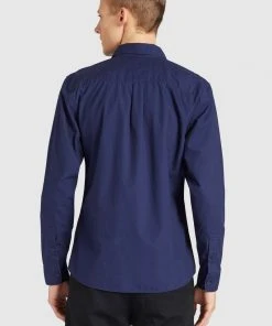 Khujo WAITE - Camicia - Dunkelblau, Uomo 12 Khujo WAITE - Camicia - Dunkelblau, Uomo -Offerte khujo Negozio 7ac60041dda64a48870c19fe8ceb9a73