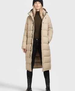 Khujo CORINNA MATT - Cappotto Corto - Beige, Donna