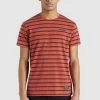 Khujo SAER - T-shirt Con Stampa - Orange, Uomo