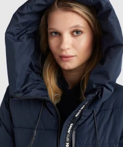 Khujo JILIAS - Cappotto Invernale - Dunkelblau, Donna -Offerte khujo Negozio 7c6e4fc538df4c4cb569c624780f5769