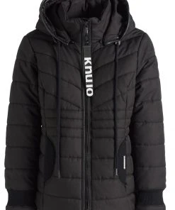 Khujo STRUCTURED - Giacca Invernale - Schwarz, Donna -Offerte khujo Negozio 7db8c6fd14c54fe3a261841c297651bc