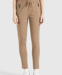 Khujo LYNDSY - Pantaloni Sportivi - Khaki, Donna