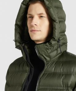 Khujo TUDOR - Giacca Invernale - Dunkeloliv Polyester, Uomo -Offerte khujo Negozio 7e4c9b52e9fe4f488dd9ffb63d3a2f60