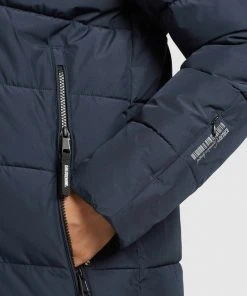 Khujo JILIAS - Cappotto Invernale - Dunkelblau, Donna -Offerte khujo Negozio 7e704daf068f4ee6a2249cd6450ef9d5