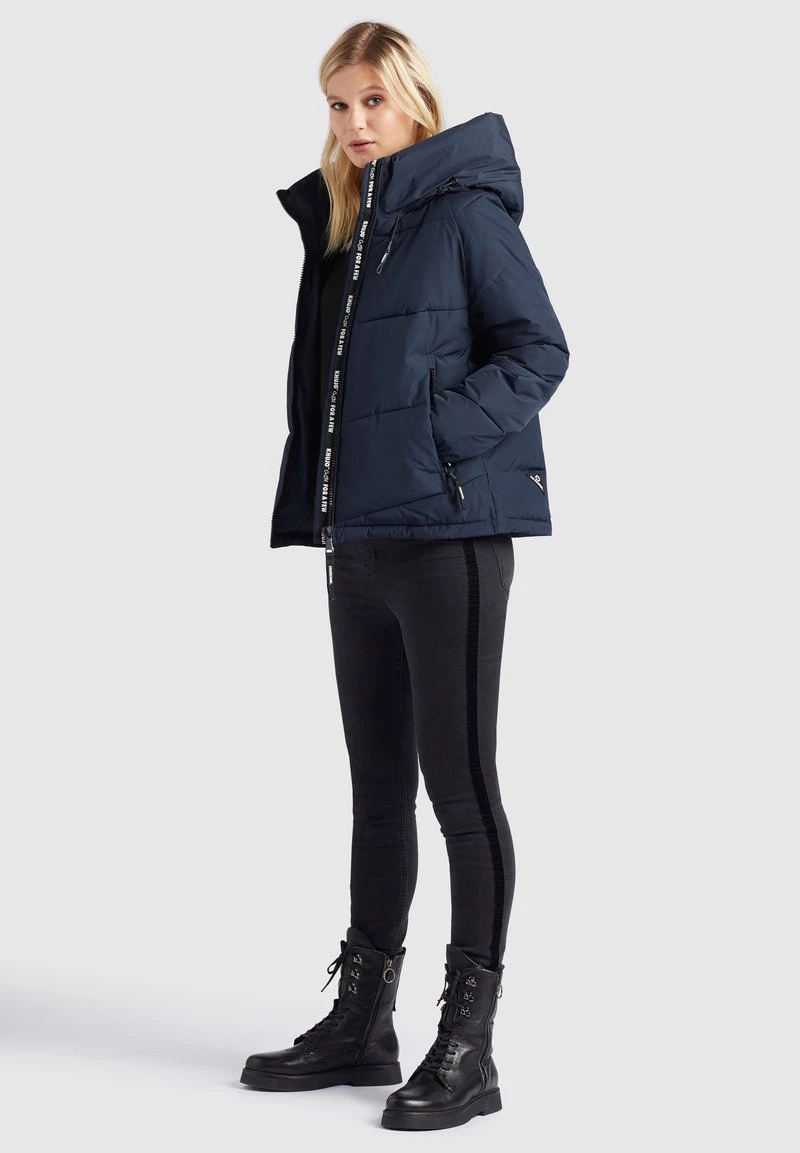 Khujo ESILA - Giacca Invernale - Dunkelblau, Donna 8 Khujo ESILA - Giacca Invernale - Dunkelblau, Donna - immagine 6