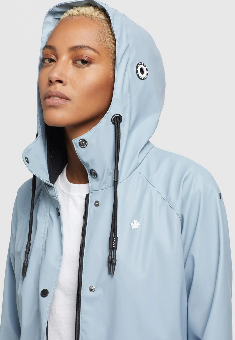 Khujo ODELIE - Impermeabile - Hellblau, Donna 7 Khujo ODELIE - Impermeabile - Hellblau, Donna - immagine 5
