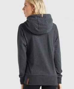 Khujo LINNEA - Felpa Con Cappuccio - Dunkelgrau Meliert, Donna 13 Khujo LINNEA - Felpa Con Cappuccio - Dunkelgrau Meliert, Donna -Offerte khujo Negozio 7f655e21b1b148f884d3558eaa9ddce3