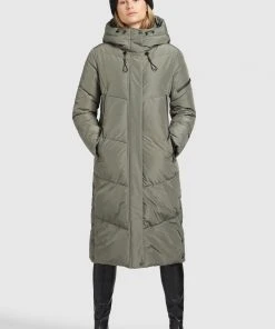 Khujo SONJE3 - Cappotto Invernale - Mint, Donna