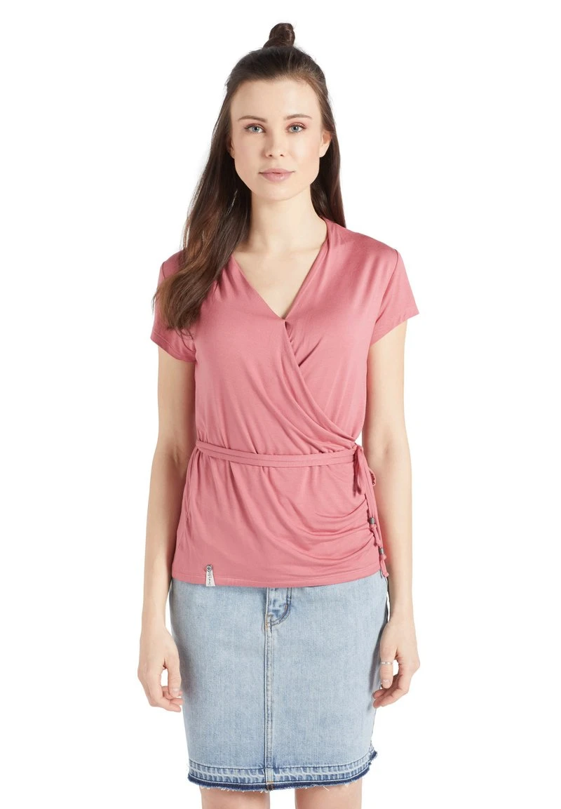 Khujo LETICIA - T-shirt Con Stampa - Rosa, Donna 3 Khujo LETICIA - T-shirt Con Stampa - Rosa, Donna