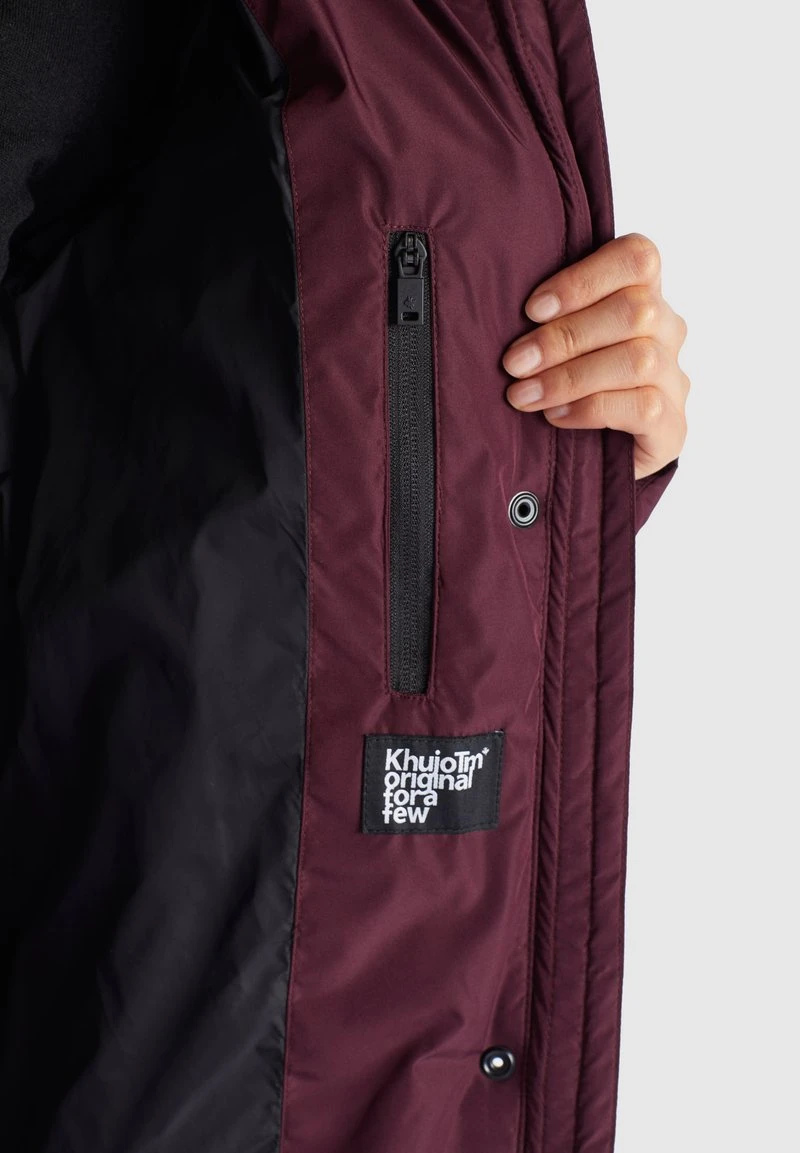 Khujo SONJE2 - Cappotto Invernale - Weinrot, Donna 10 Khujo SONJE2 - Cappotto Invernale - Weinrot, Donna - immagine 8