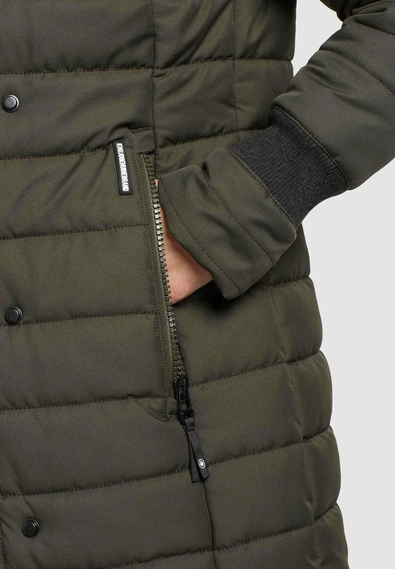 Khujo CONSTANZE STRUCTURED - Cappotto Invernale - Dunkeloliv, Donna 10 Khujo CONSTANZE STRUCTURED - Cappotto Invernale - Dunkeloliv, Donna - immagine 8