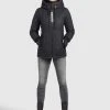 Khujo JACKE - Giacca Invernale - Schwarz-weiß Aop, Donna -Offerte khujo Negozio 835be5b388f94d1f96575725d76a26ec
