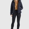 Khujo FAYONA - Giacca Invernale - Dark Blue, Donna -Offerte khujo Negozio 83c3b59909e84e4b93af2671a4462802