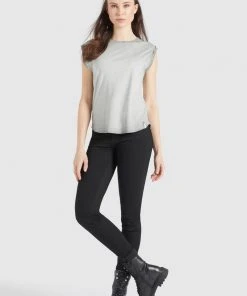 Khujo VIRGO - Top - Grau, Donna 14 Khujo VIRGO - Top - Grau, Donna -Offerte khujo Negozio 84692664b6eb4d6295ead022e1dacd50