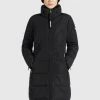 Khujo NETTE - Cappotto Invernale - Schwarz, Donna -Offerte khujo Negozio 859bc750c58f4558bc3db34191fc4e2d