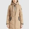 Khujo ARIBAY PEACHED - Cappotto Invernale - Beige, Donna -Offerte khujo Negozio 85d7352dc6794cd4aba7165f388ae286