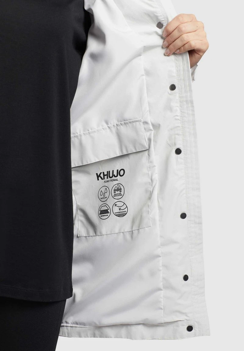Khujo JELLE - Parka - Hellgrau, Donna 9 Khujo JELLE - Parka - Hellgrau, Donna - immagine 7