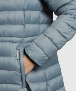 Khujo MIMI SHINE - Cappotto Invernale - Blaugrau, Donna -Offerte khujo Negozio 86c714a5a99f45d4a2069fe85805f0ac