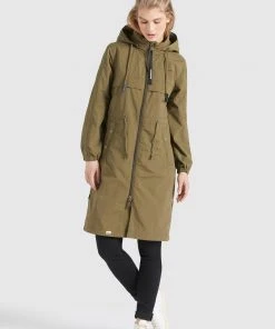 Khujo VOYA - Parka - Khaki, Donna