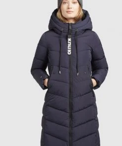 Khujo AYLEENA - Cappotto Invernale - Dunkelblau, Donna