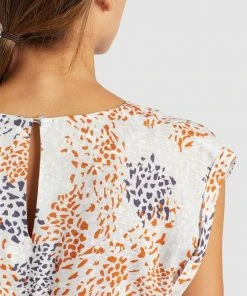 Khujo MALVINA - Camicetta - Weiß, Donna -Offerte khujo Negozio 8969dc19923a49efbd6a2aae4ea11686