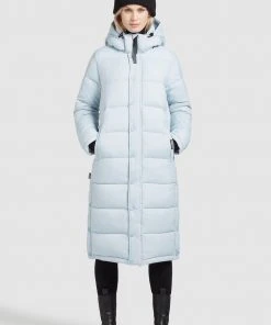 Khujo CORINNA MATT - Cappotto Invernale - Hellblau, Donna