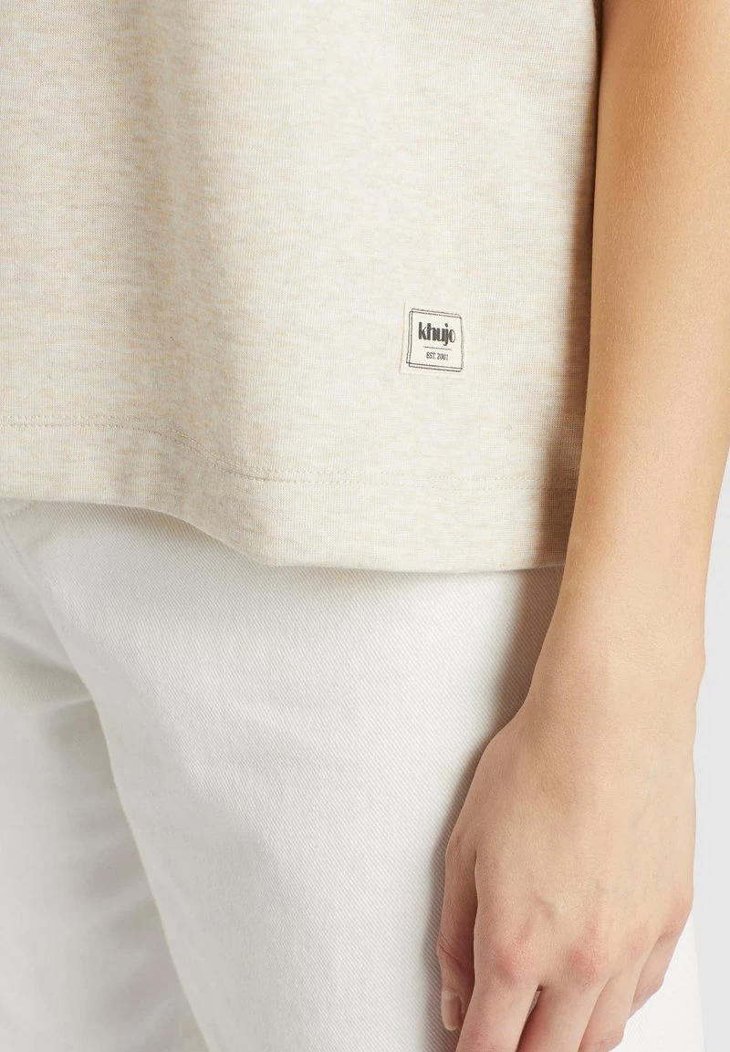 Khujo AMENA - T-shirt Con Stampa - Beige, Donna 9 Khujo AMENA - T-shirt Con Stampa - Beige, Donna - immagine 7