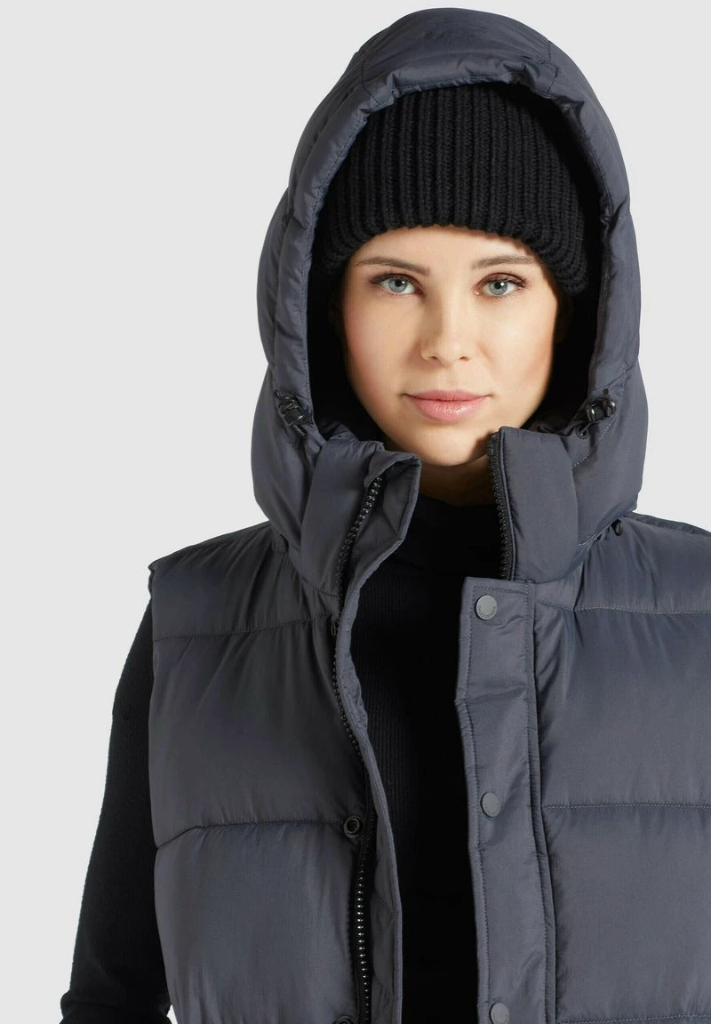 Khujo MARGARIDA MATT - Smanicato - Grau, Donna 6 Khujo MARGARIDA MATT - Smanicato - Grau, Donna - immagine 4