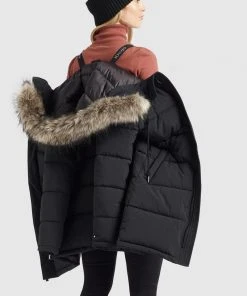 Khujo MANTEL JARVANA - Cappotto Invernale - Schwarz, Donna -Offerte khujo Negozio 8a663630844d4746a534469d4e80d9ab