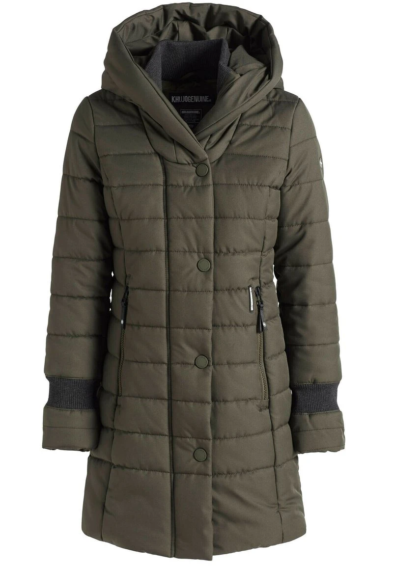 Khujo CONSTANZE STRUCTURED - Cappotto Invernale - Dunkeloliv, Donna 11 Khujo CONSTANZE STRUCTURED - Cappotto Invernale - Dunkeloliv, Donna - immagine 9