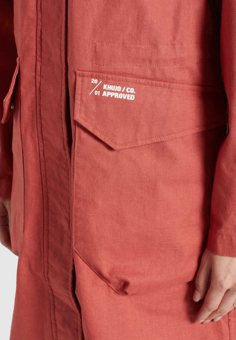 Khujo TIKVA - Parka - Red, Donna 10 Khujo TIKVA - Parka - Red, Donna - immagine 8