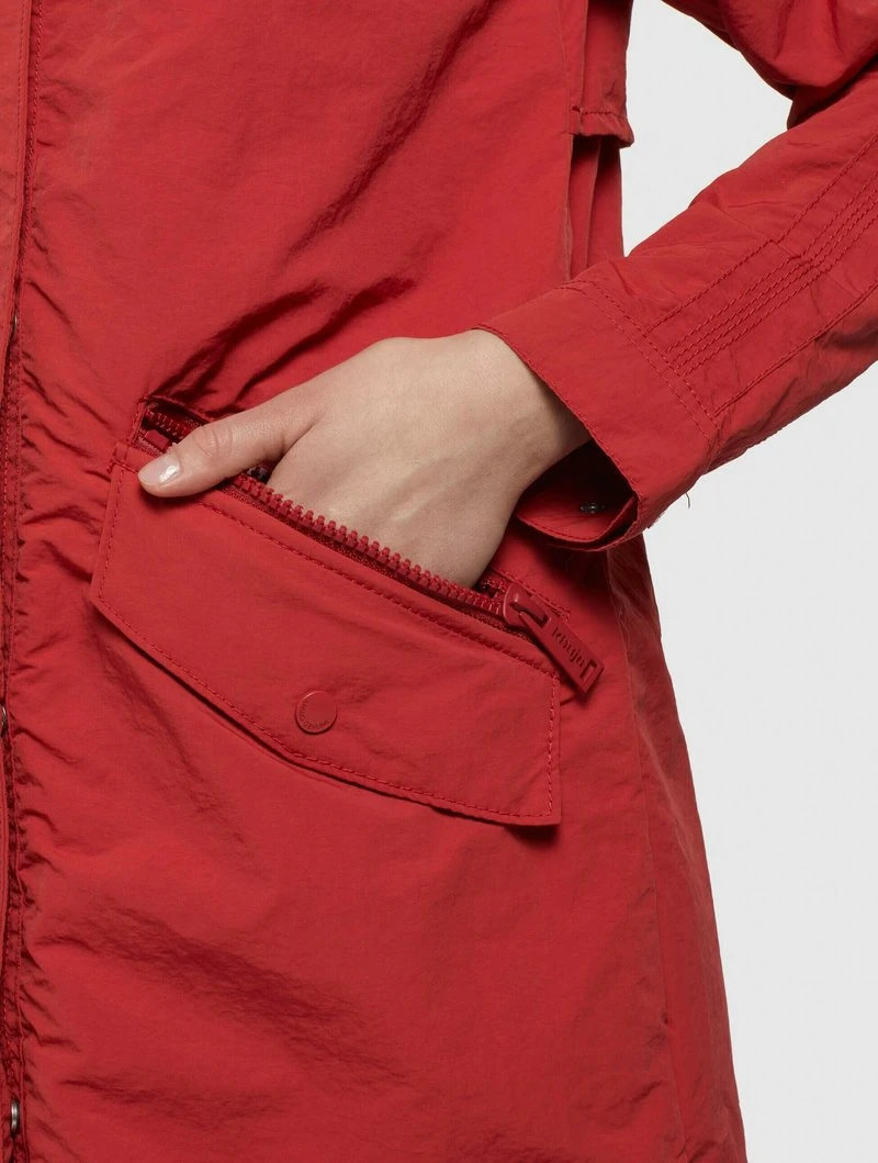Khujo GAMES - Parka - Rot, Donna 7 Khujo GAMES - Parka - Rot, Donna - immagine 5