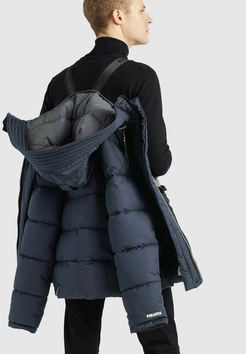 Khujo SAVOR - Giacca Invernale - Dunkelblau, Uomo 7 Khujo SAVOR - Giacca Invernale - Dunkelblau, Uomo - immagine 5