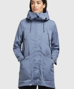 Khujo AIRA2 - Parka - Blau, Donna